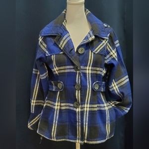 Self Esteem Hooded Flannel Jacket*
